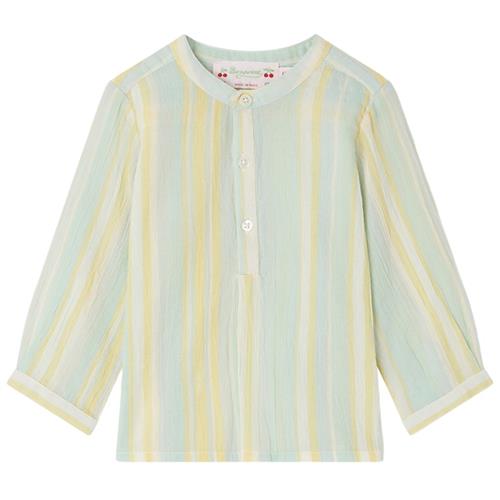 Bonpoint Polisson Skjorte Lagoon Green 6 Months  Grøn  6 måneder  Unisex