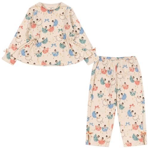 Konges Sløjd Drey Set Gots - Bow Ballerina 3 Y  Creme  3 år  Unisex