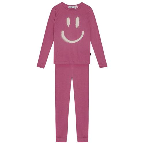 Molo GOTS Lue Pyjamas Dark Rose 110 cm  Lyserød  110 cm  Unisex