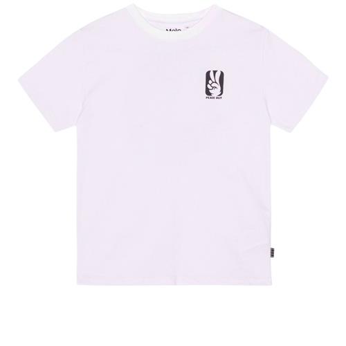 Molo GOTS Rodney T-shirt Peace Basket 116 cm  Lilla  116 cm  mand