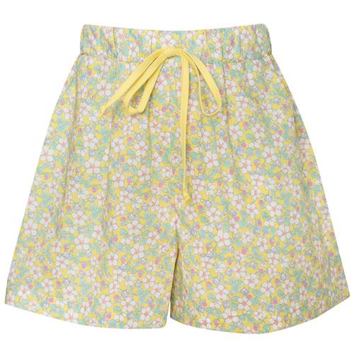 Paade Mode Blomstret Shorts Med Jordbær Gul 5 Y  Gul  5 år  kvinde