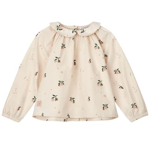 Liewood Rhea Bluse Peach/Seashell 98 cm  Creme  98 cm  kvinde