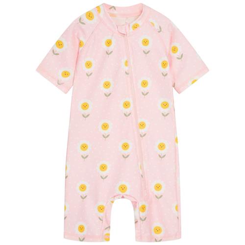 Hust&Claire Makki UV-dragt Icy Pink 3-4 Y  Lyserød  3-4 år  kvinde