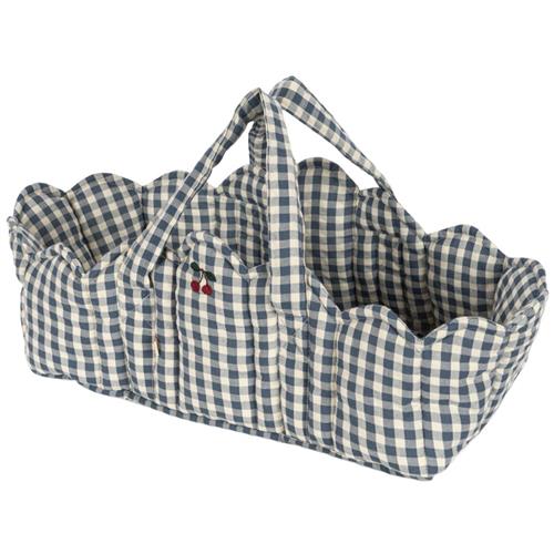 Konges Sløjd Doll Lift Blue Check One Size      kvinde