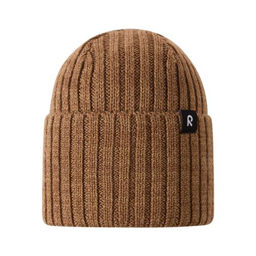 Reima Beanie - Villaisa i Peanut Brown 52 cm  Brun  52 cm  Unisex