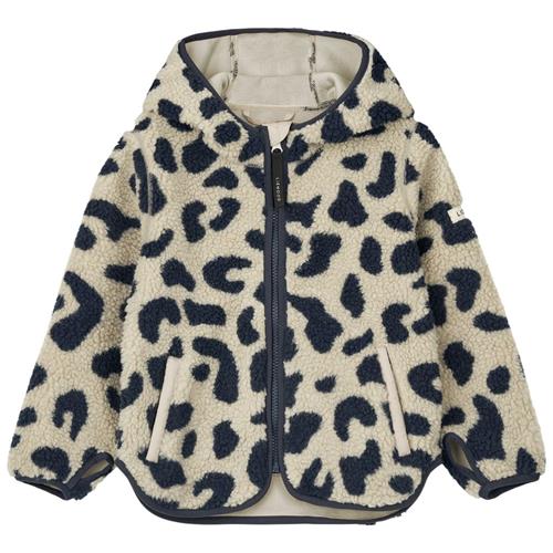 Liewood Mara Teddyfleecejakke Mega Leo Mist 104cm  Beige  104 cm  Unisex