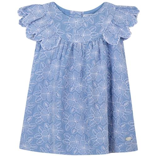 Tartine et Chocolat Blomstret Baby-kjole Blå 2 Y  Blå  2 år  kvinde