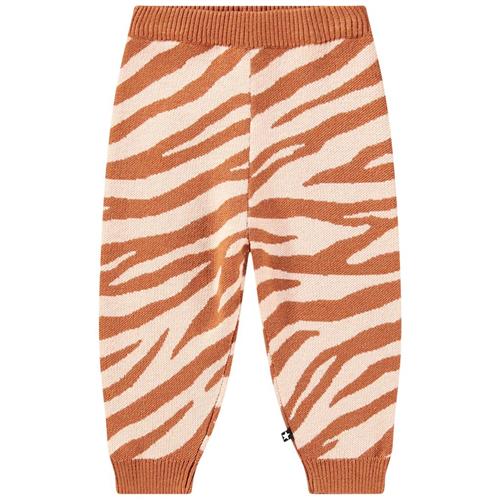 Molo Sol Strikkede Bukser Zebra 62 cm  Rød  62 cm  kvinde