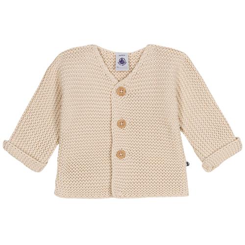 Petit Bateau Cardigan Beige 1 months  Beige  1 måneder  Unisex