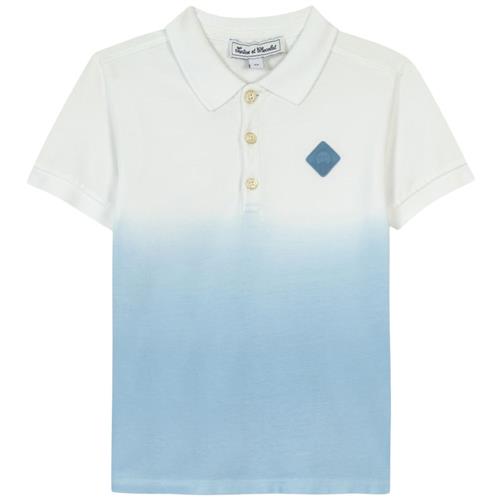 Tartine et Chocolat Poloshirt Med Batik-look Blå 2 Y  Blå  2 år  mand