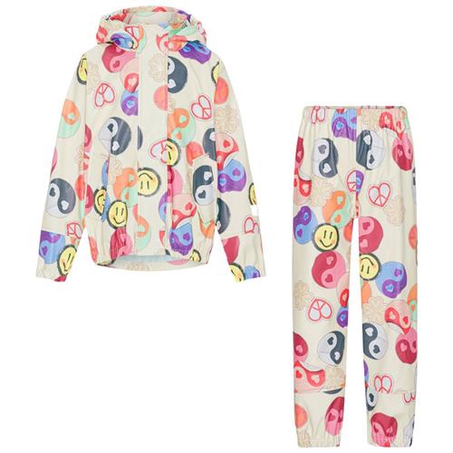 Molo Zet Rain Sæt Yin Yang 92/98 cm  Hvid  92/98 cm  Unisex