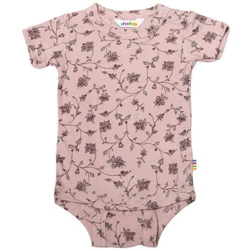 Joha Blomstret Babybody Lyserød 50 cm  Lyserød  50 cm  kvinde