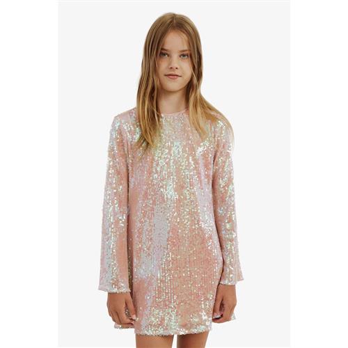 Bardot Junior Margot Sequin Kjole Cloud Pink 4 Y  Lyserød  4 år  kvinde