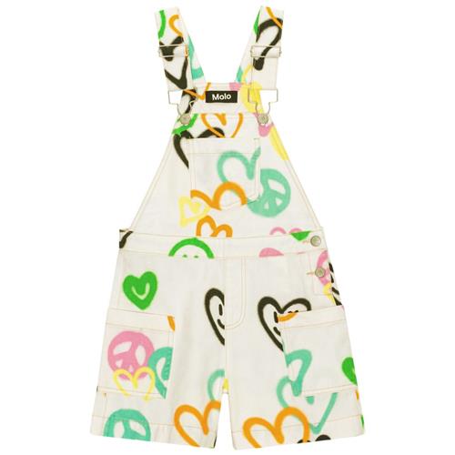 Molo Amba Smaekshorts Heart Colors 98/104 cm  Beige  98/104 cm  kvinde