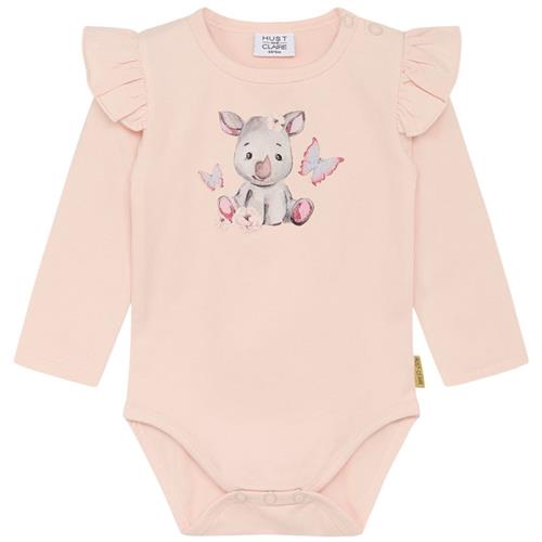 Hust&Claire Bri Babybody Icy Pink 56 cm  Lyserød  56 cm  kvinde