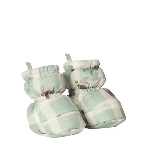 garbo&friends Pufferstøvler Baby Prune Check 6-12 months  Grøn  6-12 måneder  Unisex