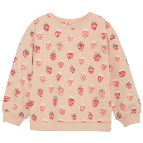 Minymo Mønstret Sweatshirt Spanish Villa 98 cm  Lyserød  98 cm  kvinde