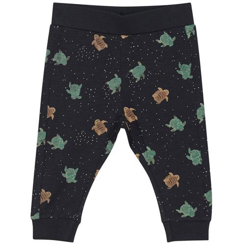 Minymo Skildpadde Print Bukser Dark Navy 68 cm  Blå  68 cm  mand