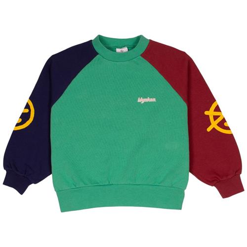 Wynken Logo Sweatshirt Grøn 10 Y  Marineblå  10 år  Unisex