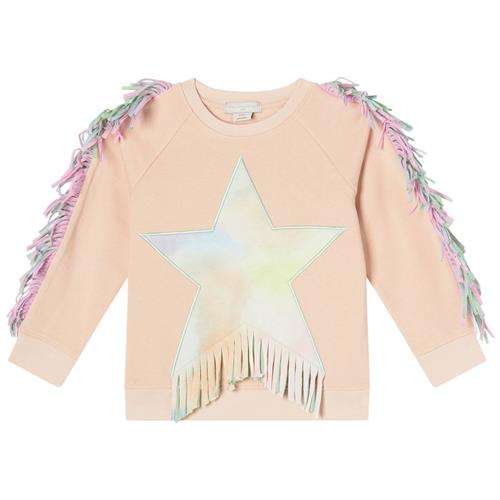 Stella McCartney Kids Sweatshirt Med Frynser Lyserød 12 Y  Lyserød  12 år  kvinde