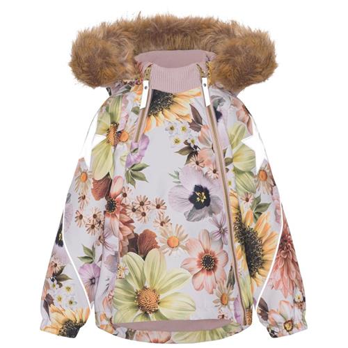 Molo Hopla Jakke Retro Flowers 92 cm  Lyserød  92 cm  kvinde