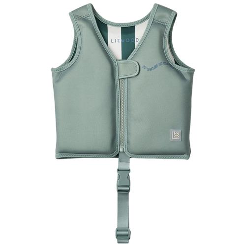 Liewood Dove Svømmevest It Comes In Waves Peppermint 19-30 kg  Grøn  19-30 kg  Unisex