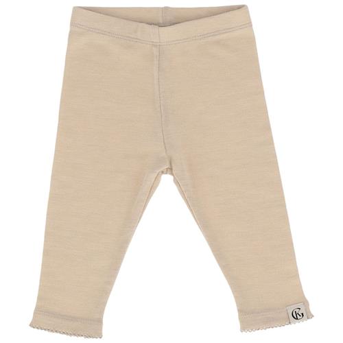 Gullkorn Vakke Babypant i uld, beige 62 cm  Beige  62 cm  unisex