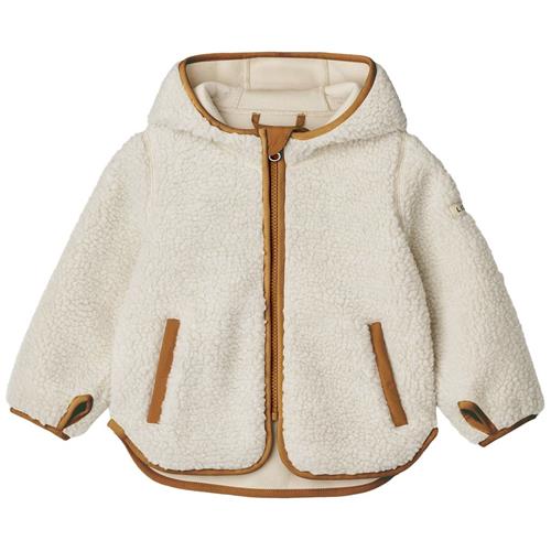 Liewood Mara Teddyfleecejakke Med Ører Sandy/Golden Caramel Mix 92 cm  Brun  92 cm  Unisex