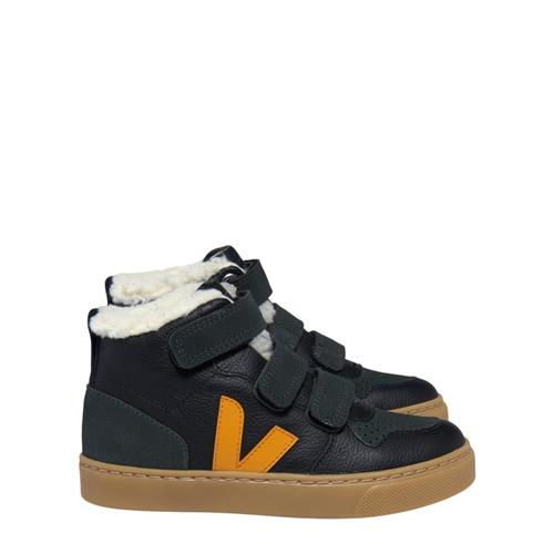 Veja Small V-10 Mid Forede Sneakere Black Ouro Graphite 23 EU  Sort  23 EU  Unisex