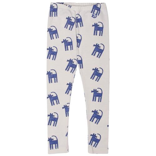 Wynken Emi Mønstrete Leggings Cobalt Blue Cats 2 Y  Blå  2 år  kvinde