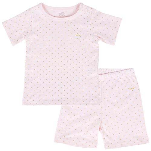 Livly Saturday Polkaprikmønstret T-shirt Og Shorts Sæt Lyserød 74/80 cm  Lyserød  74/80 cm  kvinde