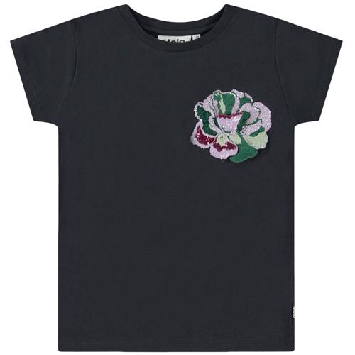 Molo GOTS Ranva T-shirt Sort 98 cm  Sort  98 cm  kvinde