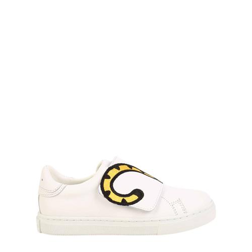 Kenzo Sko Med Broderet Tiger Hvid 27 EU  Hvid  27 EU  Unisex
