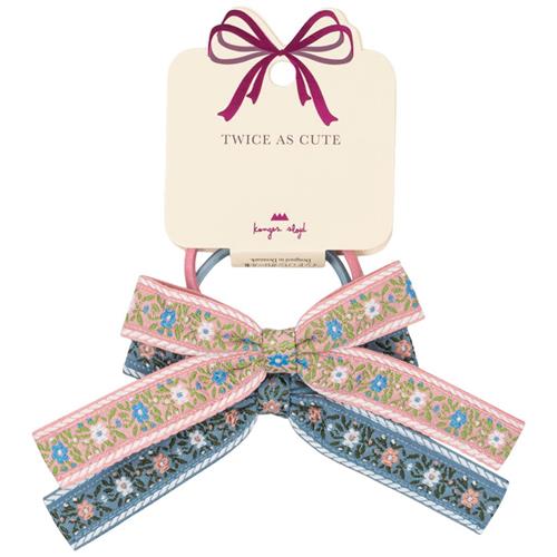 Konges Sløjd 2-Pack Ribbon Bow Hårbøjle Sorbet One Size      Unisex