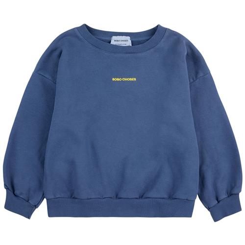Bobo Choses Sun Navy Sweatshirt 6-7 Y  Marineblå  6-7 år  mand