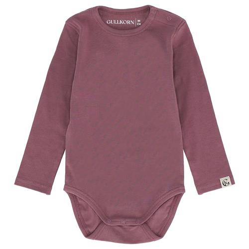 Gullkorn Villvette Babybody Purple 62 cm  Lilla  62 cm  unisex