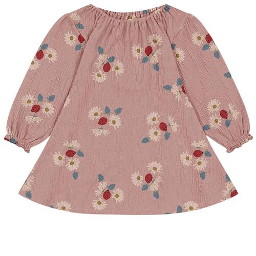 Konges Sløjd Chleo Kjole Ladybug Daisy Blush 18 months  Lyserød  18 måneder  kvinde