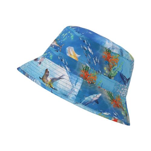 Molo Niks Solhat Ocean Zones 1-4 Y  Blå  1-4 år  unisex