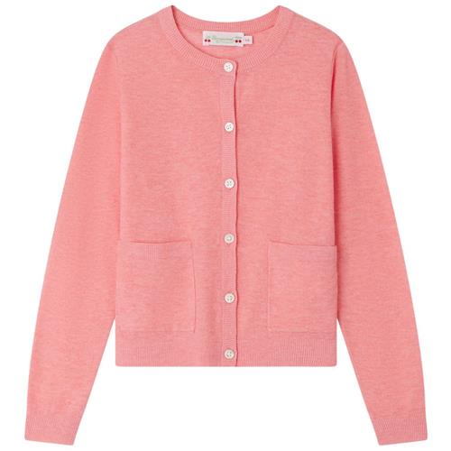 Bonpoint Clarisse Cardigan Pink Blush 4 Y  Lyserød  4 år  kvinde