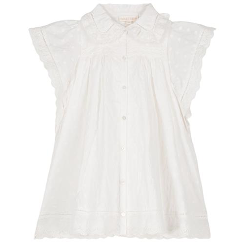 Louise Misha Marla Kjole Hvid 4 Y  Hvid  4 år  kvinde