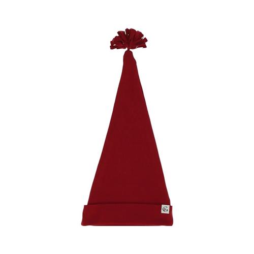 Gullkorn Design Eno Santa Beanie dyb rød 74/86 cm  Rød  74/86 cm  Unisex