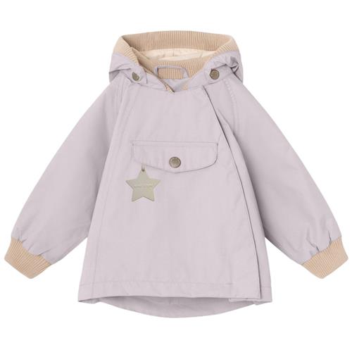 Mini A Ture Wai Forårsjakke Purple Raindrops 9 Months  Lilla  9 måneder  Unisex