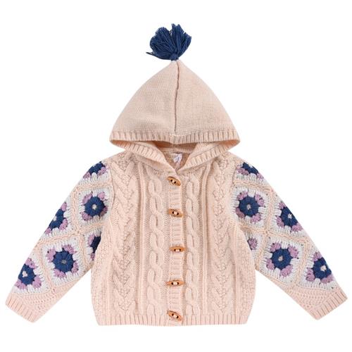 Louise Misha Tonyla Cardigan Blush 8 Y  Lyserød  8 år  kvinde