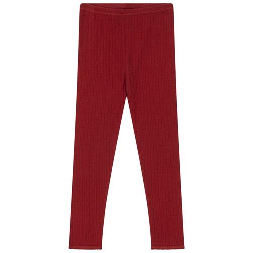 Konges Sløjd Minnie Pants Gots Red Dahlia 6 months  Rød  6 måneder  Unisex