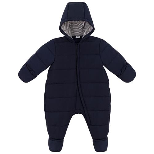Petit Bateau Baby Overall Navyblå 24 Months  Marineblå  24 måneder  mand