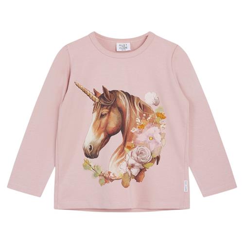 Hust&Claire Anie Langærmet T-shirt Dusty Rose 92 cm  Lyserød  92 cm  kvinde