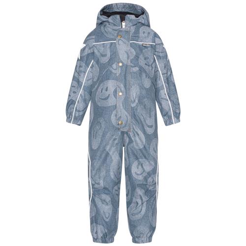 Molo Polaris Flyverdragt Denim Swirley 110 cm  Blå  110 cm  Unisex