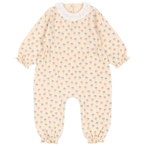 Konges Sløjd GOTS Sui Onesie Pipa Petite 12 months  Creme  12 måneder  kvinde