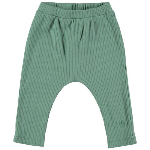 Tocoto Vintage Ribbede Baby-leggings Grøn 6 Months  Grøn  6 måneder  Unisex