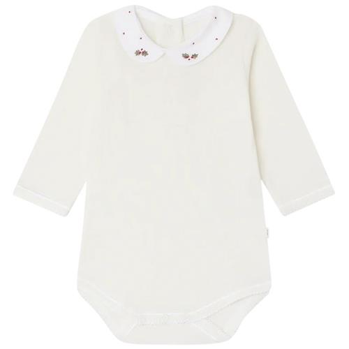 Bonpoint Cygne Babybody Cremefarvet 6 Months  Creme  6 måneder  Unisex
